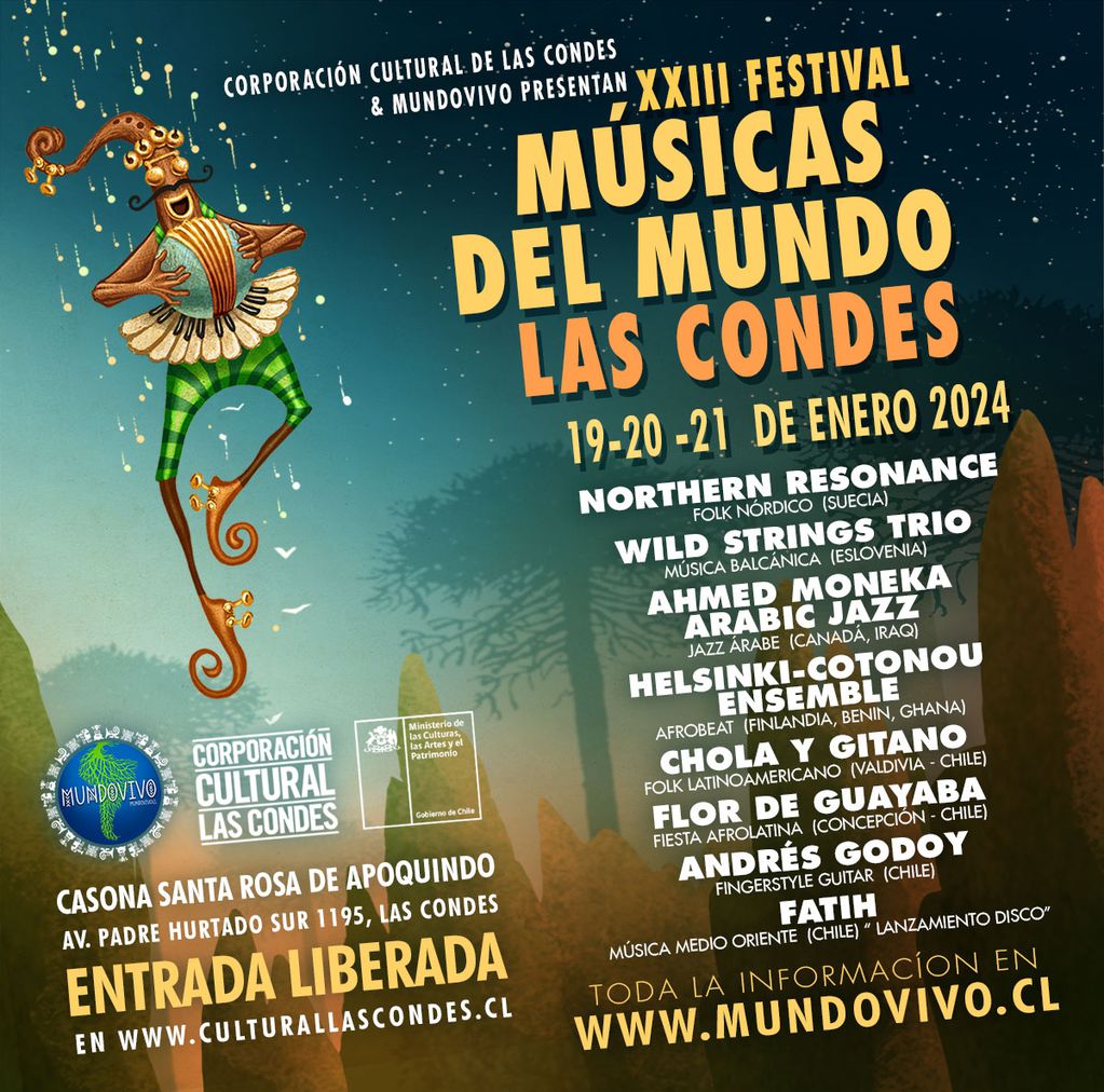 Festival Músicas del mundo Las Condes