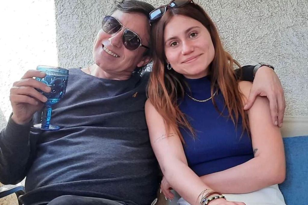 Claudio Fariña y los sentimientos encontrados tras la partida de su hija Antonia a Italia.