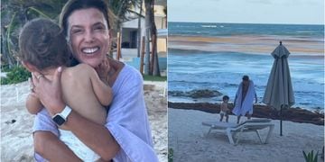 “Abuelita más linda”: Carolina Arregui la rompe con tierno video junto a su nieto Galo