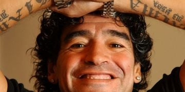 Maradona y tatuajes