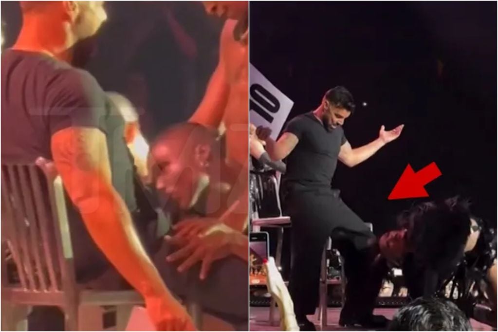 Video desde otro ángulo confirma erección de Ricky Martin en show de Madonna. Foto TMZ.