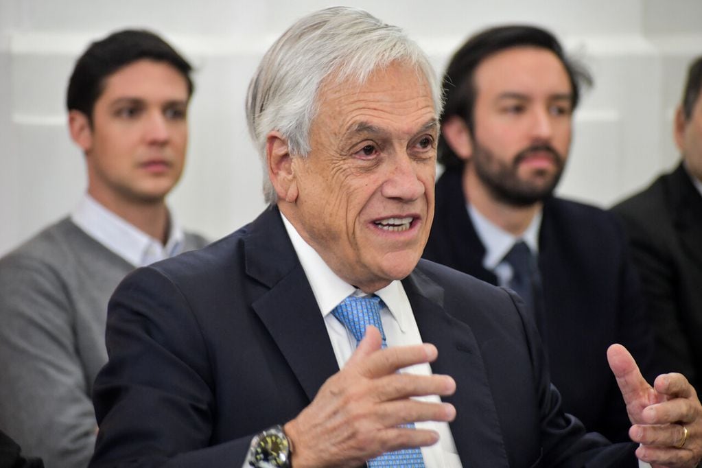Sebastián Piñera cuestionó la movilización de los profesores.