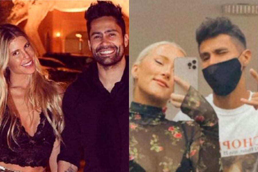 Vesta Lugg y Coté López celebraron a sus parejas tras ser nominados a La Roja