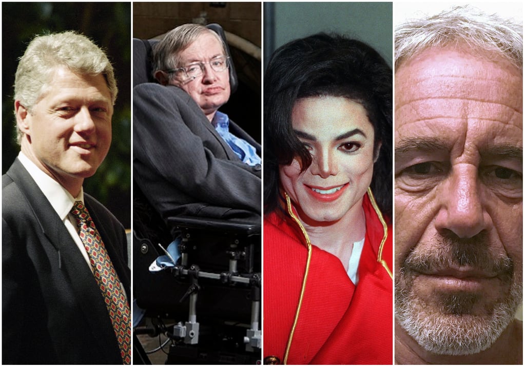 Stephen Hawking y Michael Jackson están mencionados en los documentos revelados