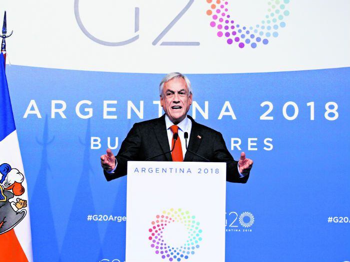 Piñera al cierre del G20:  "Hay voluntad de pasar de las palabras a la acción"