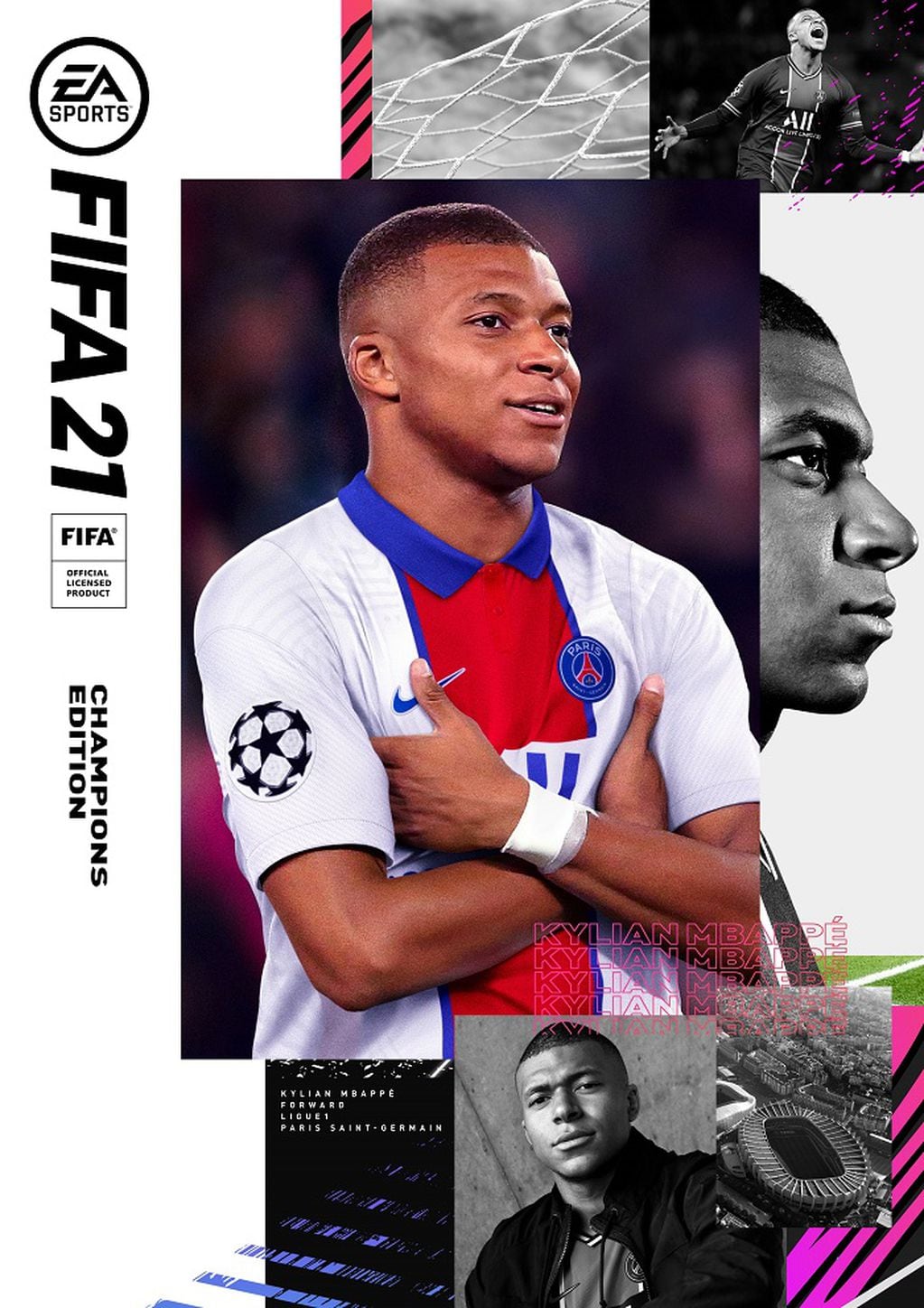 22/07/2020 El delantero francés Kylian Mbappé es el protagonista de la portada del videojuego FIFA 21

ESPAÑA EUROPA MADRID DEPORTES

EA SPORTS

