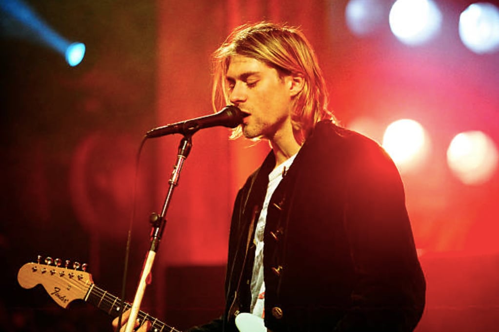 Fan de Kurt Cobain dice tener informe forense del cantante y lo liberó al público. Foto: Getty Images.