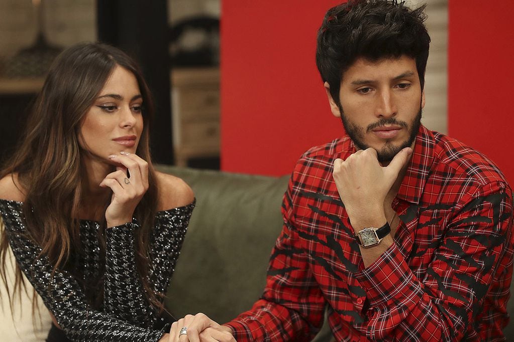 Singers Martina Tini Stoessel and Sebastian Yatra at photocall for promotion tv show La Voz in Madrid on Thursday, 23 January 2020.