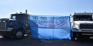 ANTOFAGASTA: Protesta de camioneros