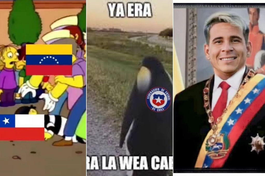 Lluvia de memes tras el triunfo de Venezuela sobre Chile.