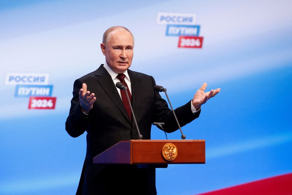 Vladimir Putin advierte que podría declararse una Tercera Guerra Mundial. Foto: REUTERS/Maxim Shemetov