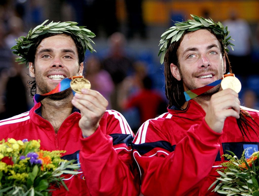Nicolás Massú y Fernando Gonzáles oro en los Juegos Olímpicos de Atenas 2004