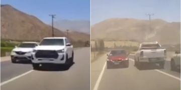 Captan la peligrosa maniobra de un conductor en el Valle del Elqui: su jefe lo despidió tras ver el registro