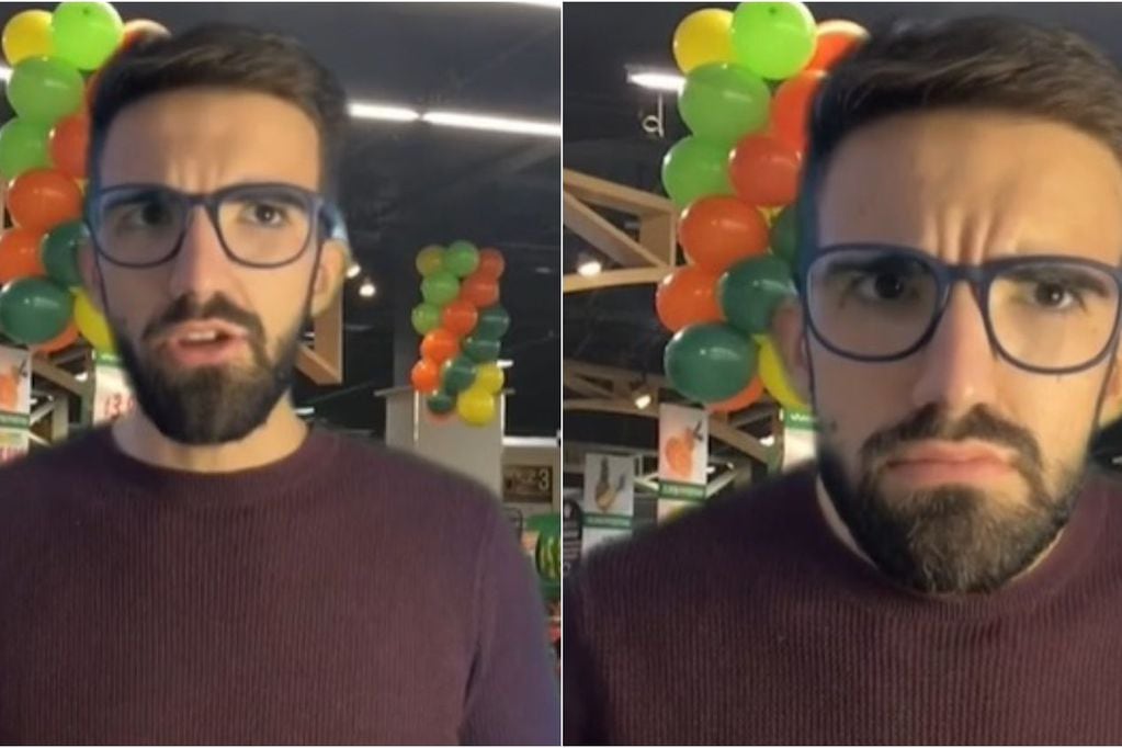 Español se hizo viral con divertido video sobre el "cuestionario" que hacen las cajeras en supermercados en Chile