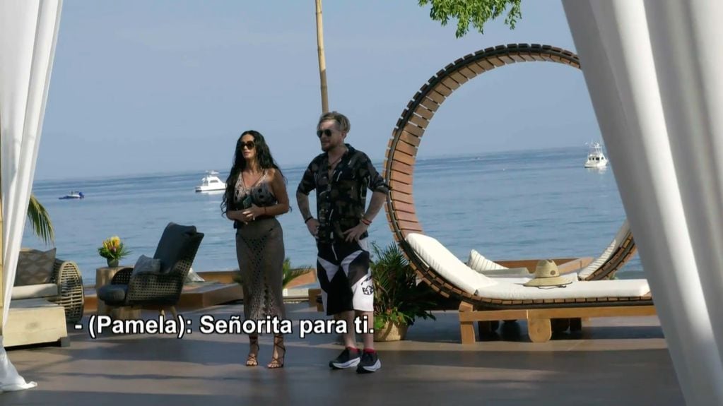 El tenso cruce entre Pamela Díaz y Junior Playboy en Tierra Brava