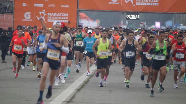 Maraton de Santiago 2022.