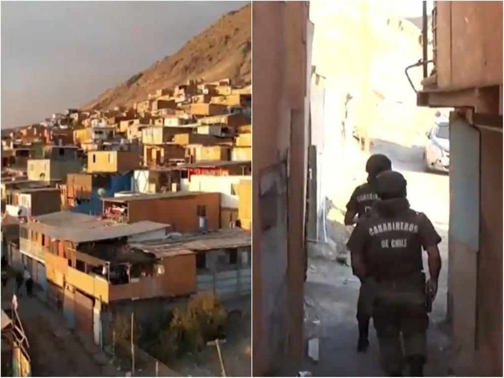Así son las Favelas del Desierto, las peligrosas tomas del norte de Chile