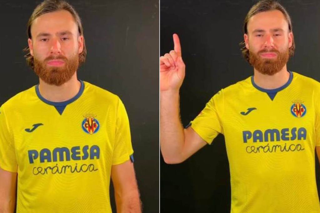 Ben Brereton se sometió a una particular dinámica en las redes sociales del Villarreal.