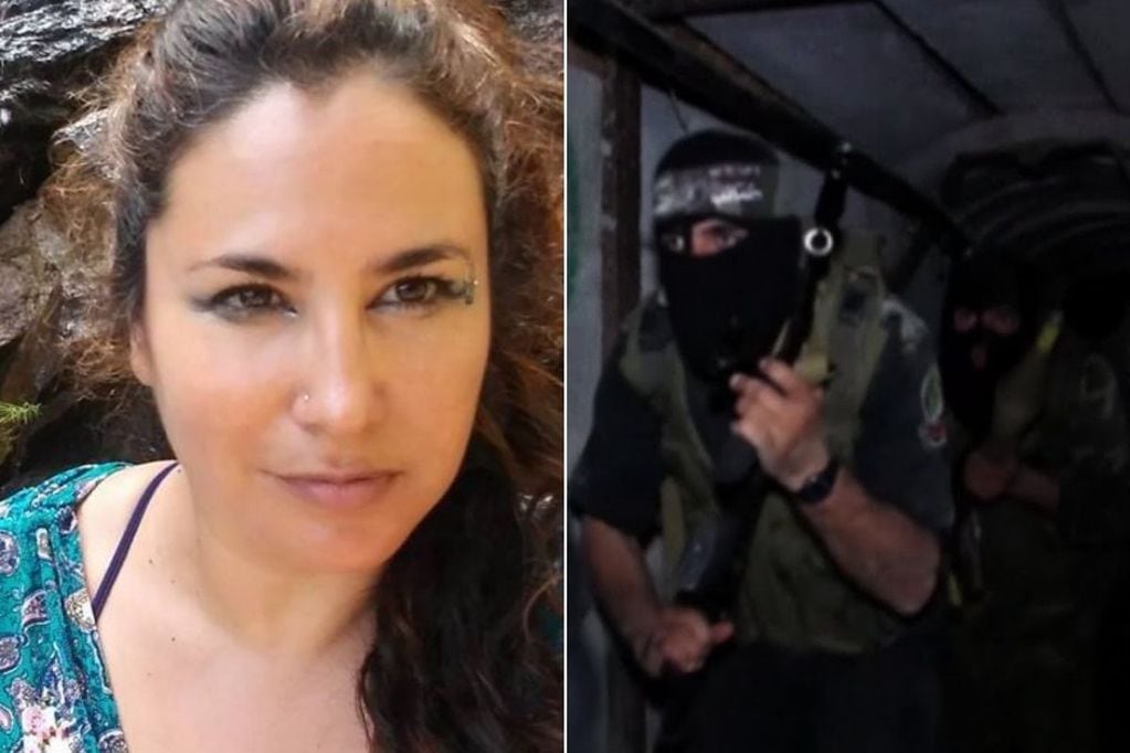 Loren Garcovich habría sido secuestrada por milicianos de Hamas, desde el refugio de su casa.