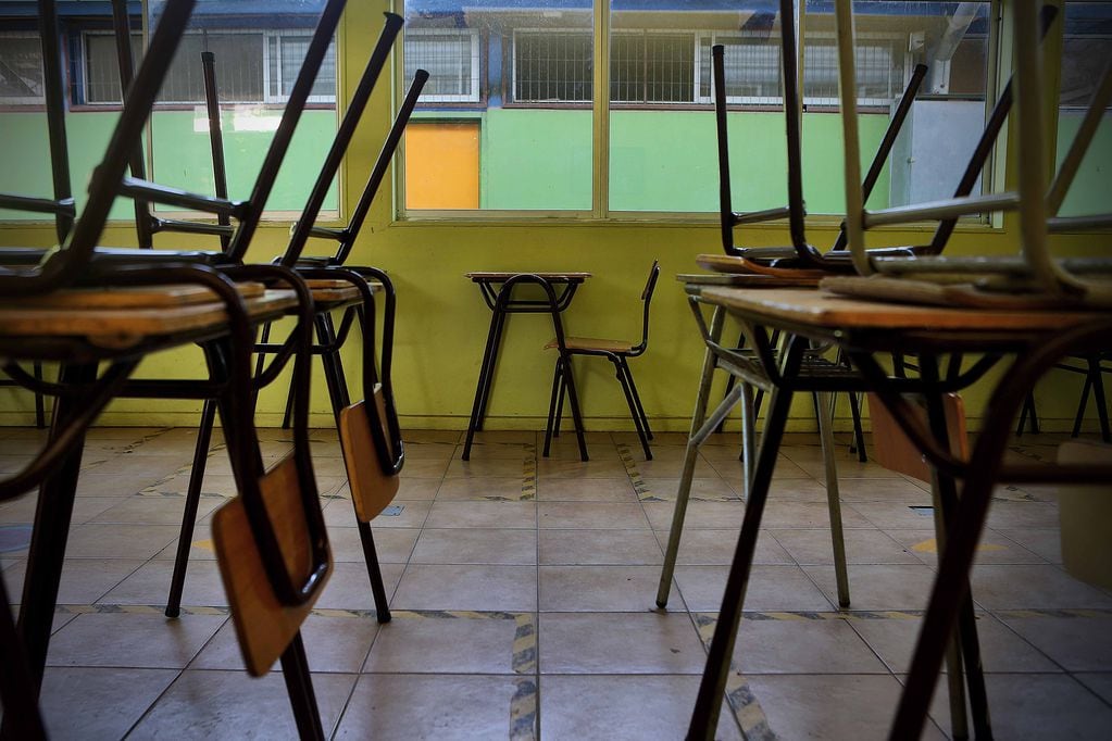 Este lunes no habrá clases en los colegios municipales de Santiago y Providencia.
Foto: Andres Perez