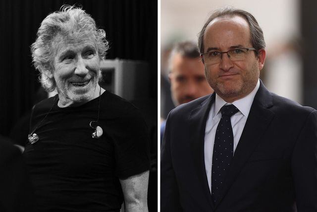 Roger Waters y embajador de Israel en Chile