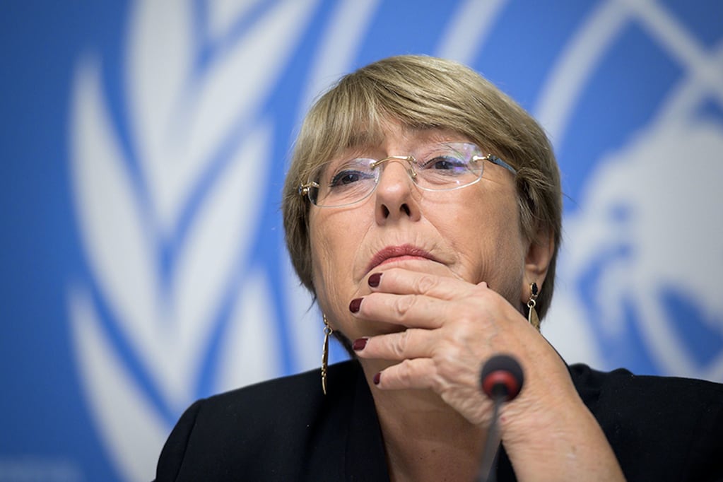 Bombazo mundial: aseguran que Michelle Bachelet podría ser la próxima secretaria general de la ONU. Foto: AFP/Fabrice Coffrini.