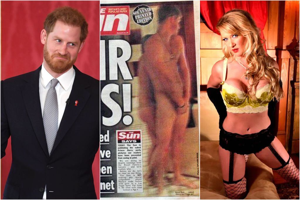 Stripper amenazó con publicar fotos a potope del príncipe Harry en OnlyFans