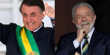 Jair Bolsonaro y Lula Da Silva