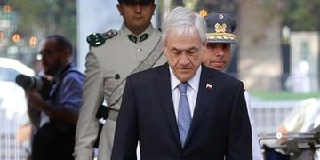 Rinden honores al Presidente de la Republica, Sebastián Piñera.