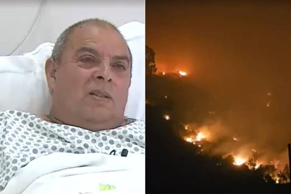 Víctima de incendios en la Región de Valparaíso contó detalles de la dramática situación que le tocó vivir. /Foto: T13.