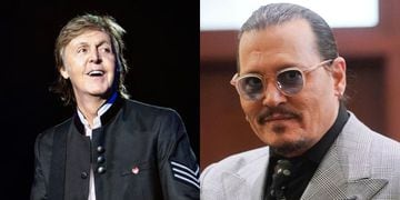 Paul McCartney y Johnny Depp