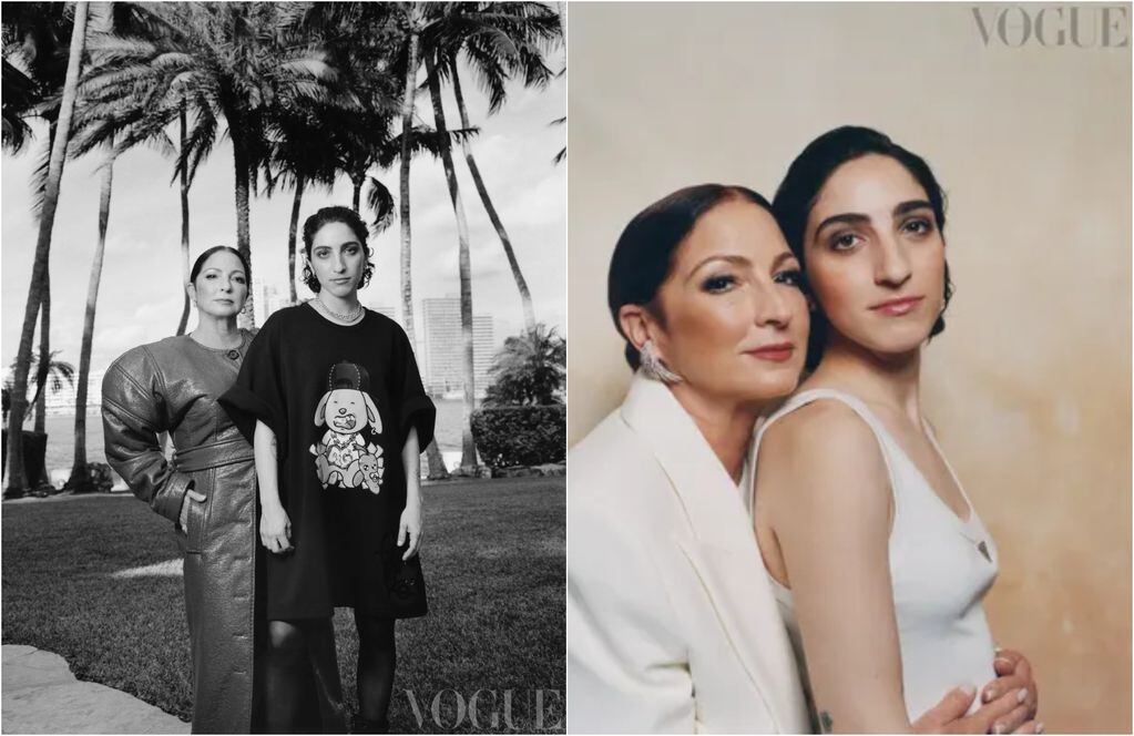 Emily y Gloria Estefan para Vogue