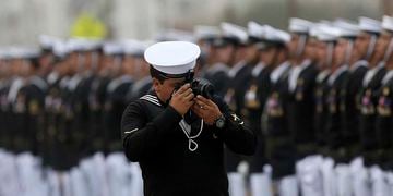 IQUIQUE:Presidente de la Repœblica encabeza ceremonia conmemorativa del D’a de las Glorias Navales