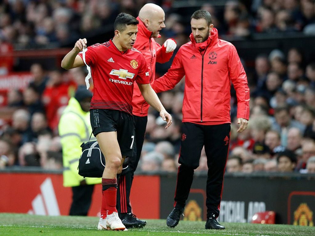 Alexis Sanchez no parecía feliz en el Manchester United.