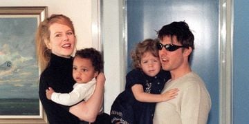 Tom Cruise y Nicole Kidman junto a sus hijos | Archivo