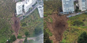 Alcalde de Concón lanza advertencia sobre socavón y evacuación de edificio