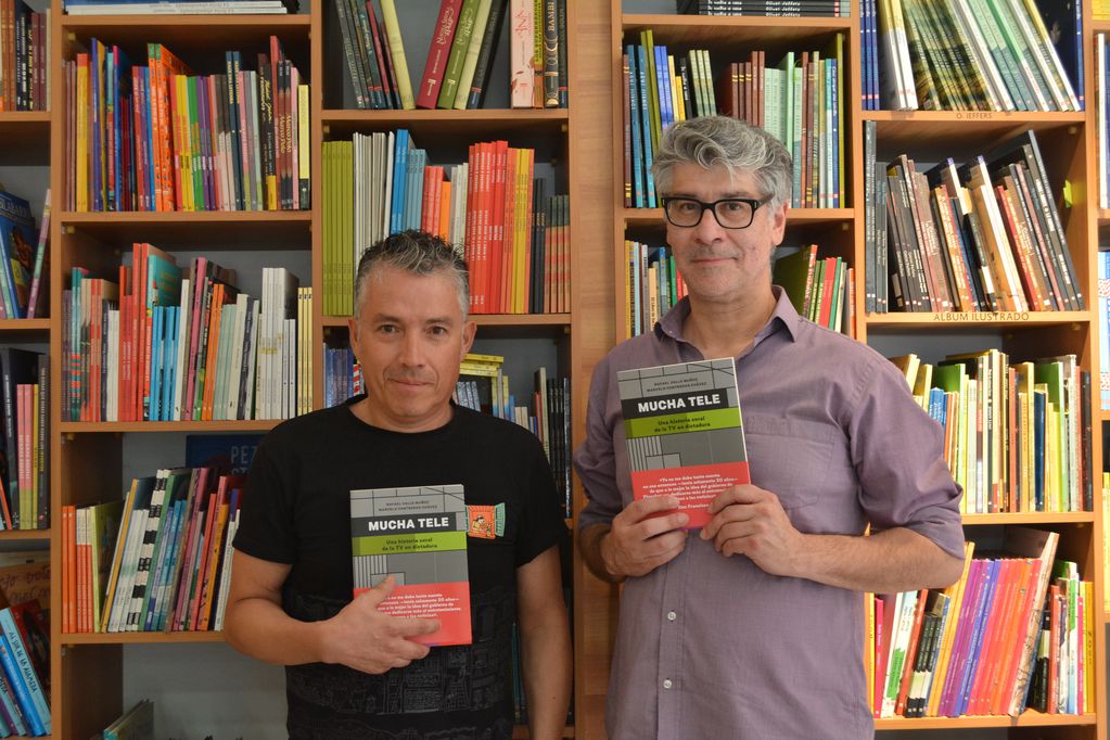 Marcelo Contreras y Rafael Valle, los autores de la investigación.