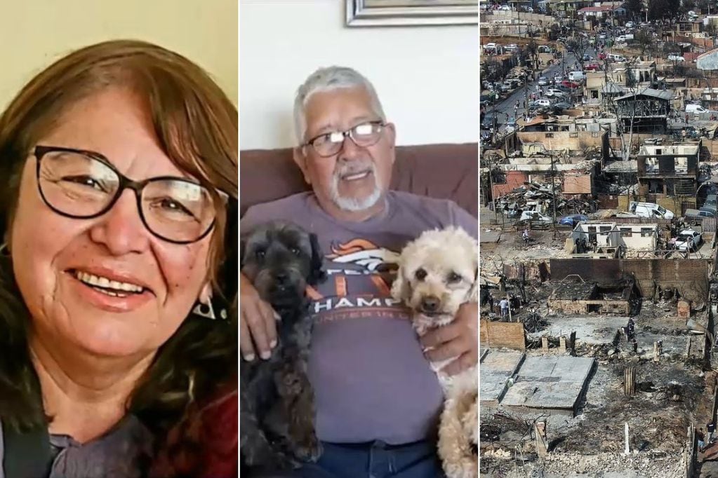 Jeanette Guerra, Cupertino Mondaca y sus mascotas vivían en Villa Independencia, uno de los escenarios de la catástrofe en Viña del Mar.