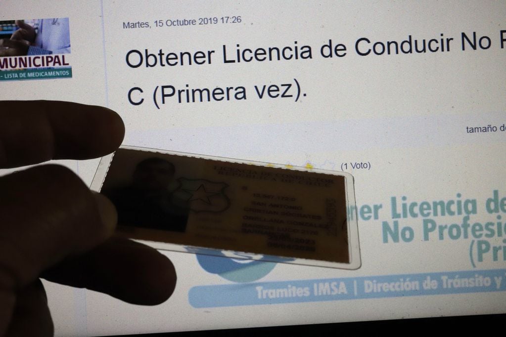 Cómo sacar la licencia de conducir en Chile, Foto referencial. Agencia Uno.