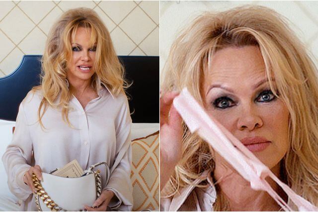 Pamela Anderson para Vogue