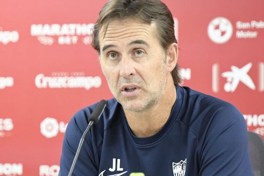 18/06/2020 El entrenador del Sevilla FC, Julen Lopetegui, en rueda de prensa

DEPORTES

SEVILLA FC

