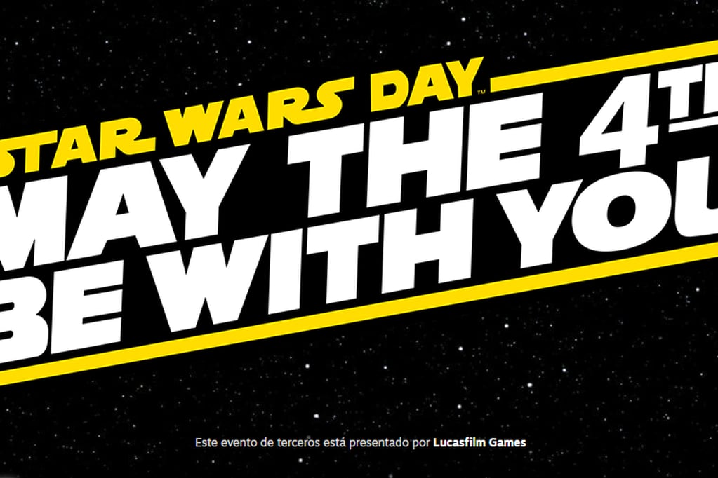 Desde Epic Games y Steam lanzaron múltiples ofertas para celebrar el Día de Star Wars.