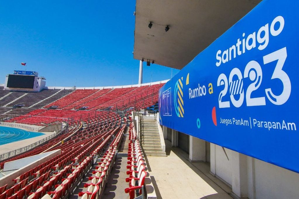 Una imagen panorámica del Estadio Nacional, sede de los Juegos Panamericanos y Parapanamericanos.