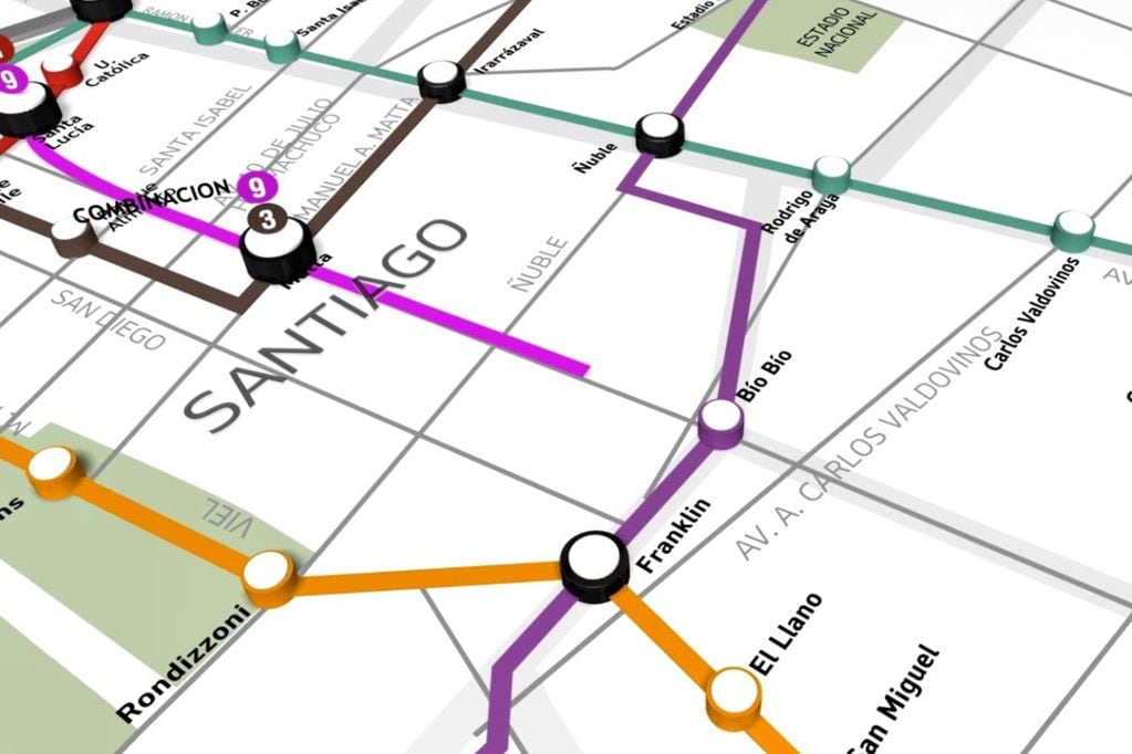 La futura Línea 9 del Metro.