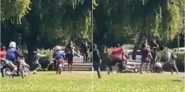 Captan violenta agresión a guardias de la Universidad de Concepción