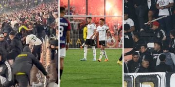 Incidentes en partido de Colo Colo por Copa Libertadores