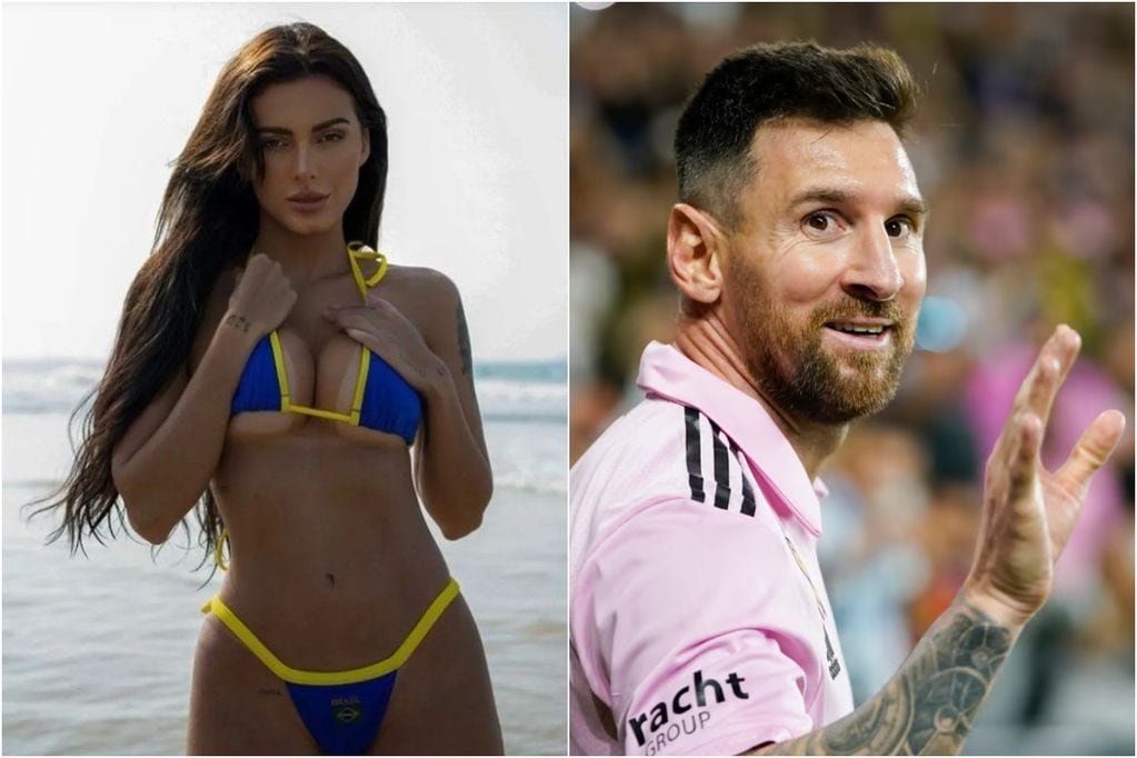 Fernanda Campos, la modelo de OnlyFans que fue amante de Neymar asegura que Messi le manda mensajitos