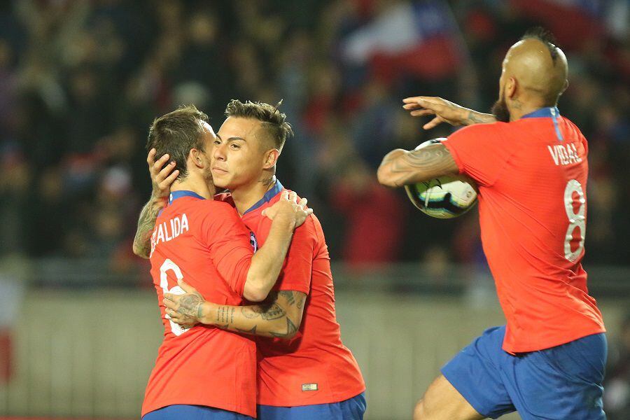 La Roja despertó justo a tiempo para vencer a Haití