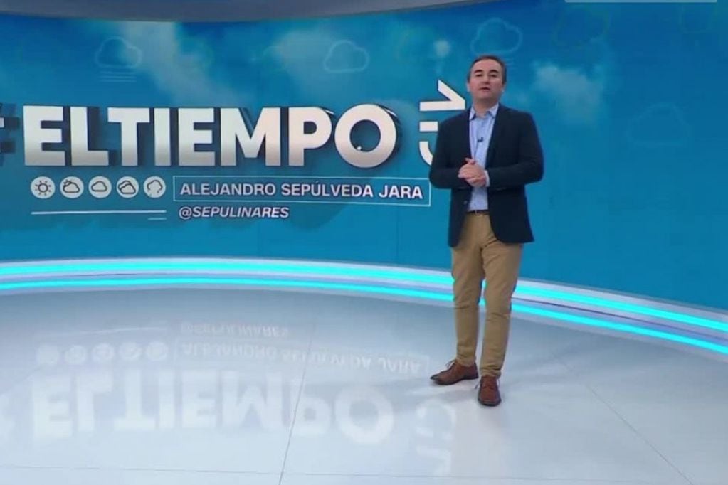 Alejandro Sepúlveda se despide de "El Tiempo" en Chilevisión.