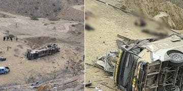 Tragedia en Perú: 25 muertos en accidente de bus
